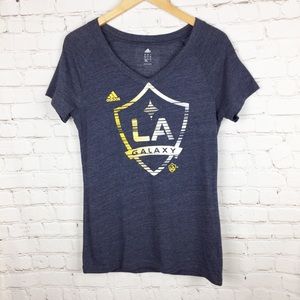 Adidas LA Galaxy Team T-shirt. Size Large